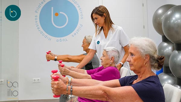 Gimnasia para mayores en Córdoba — Clínica Bailío