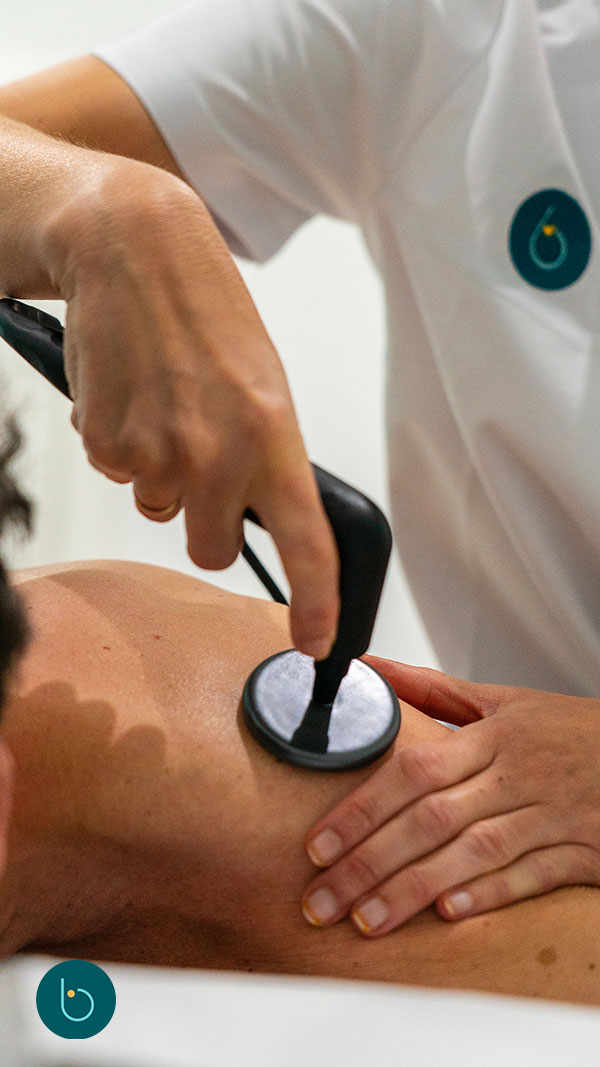 Sesión de diatermia INDIBA en Clínica Bailío Córdoba